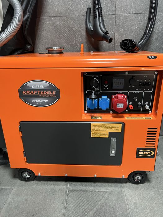 Генератор, дизель, 7 KW, новий