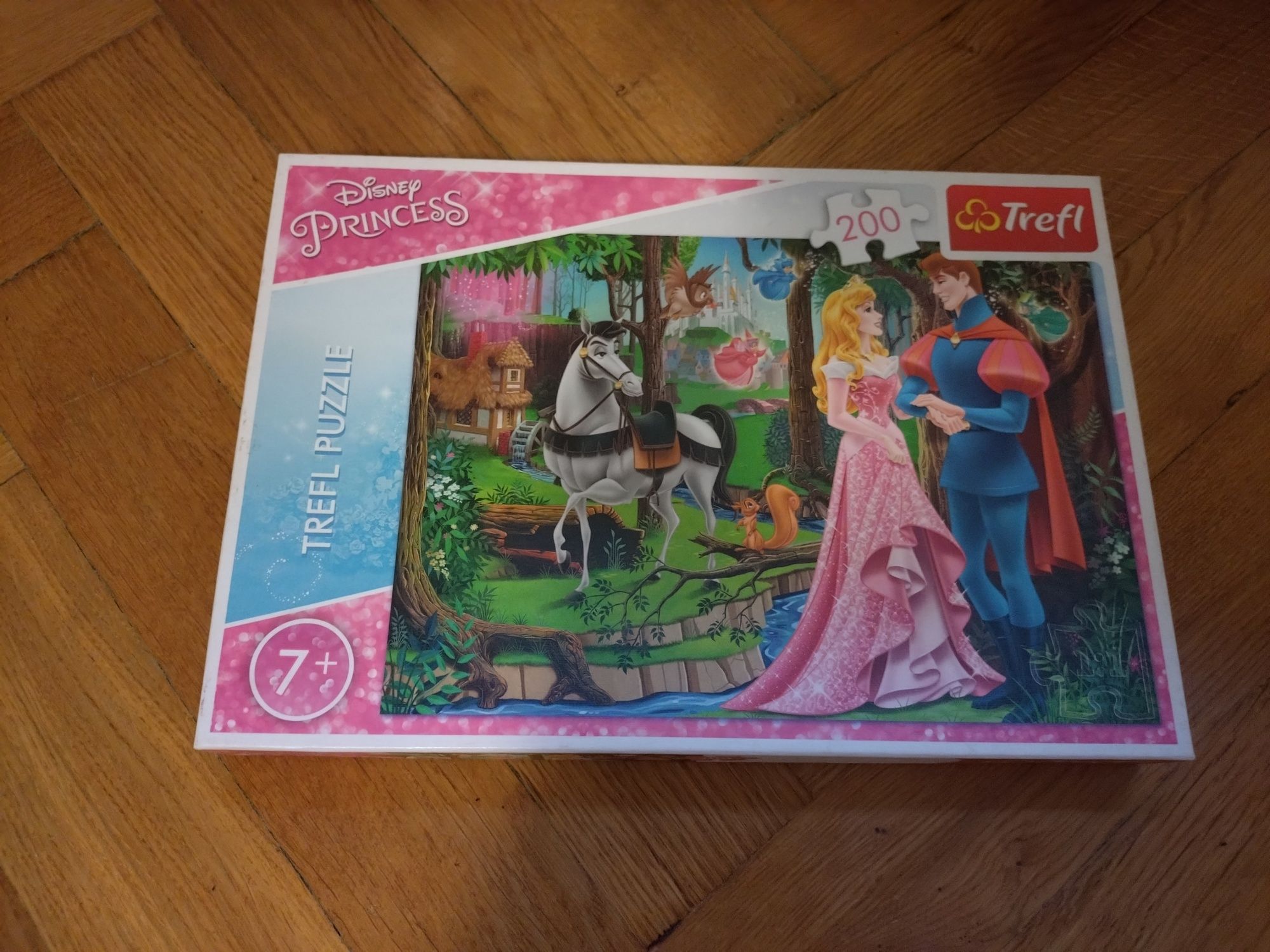 Zestaw 6: puzzle Księżniczki 100 - 160 -200 - 260 elementów