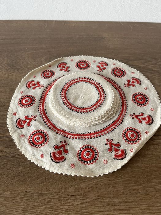 Serwetki pod serwis kawowy Cepelia