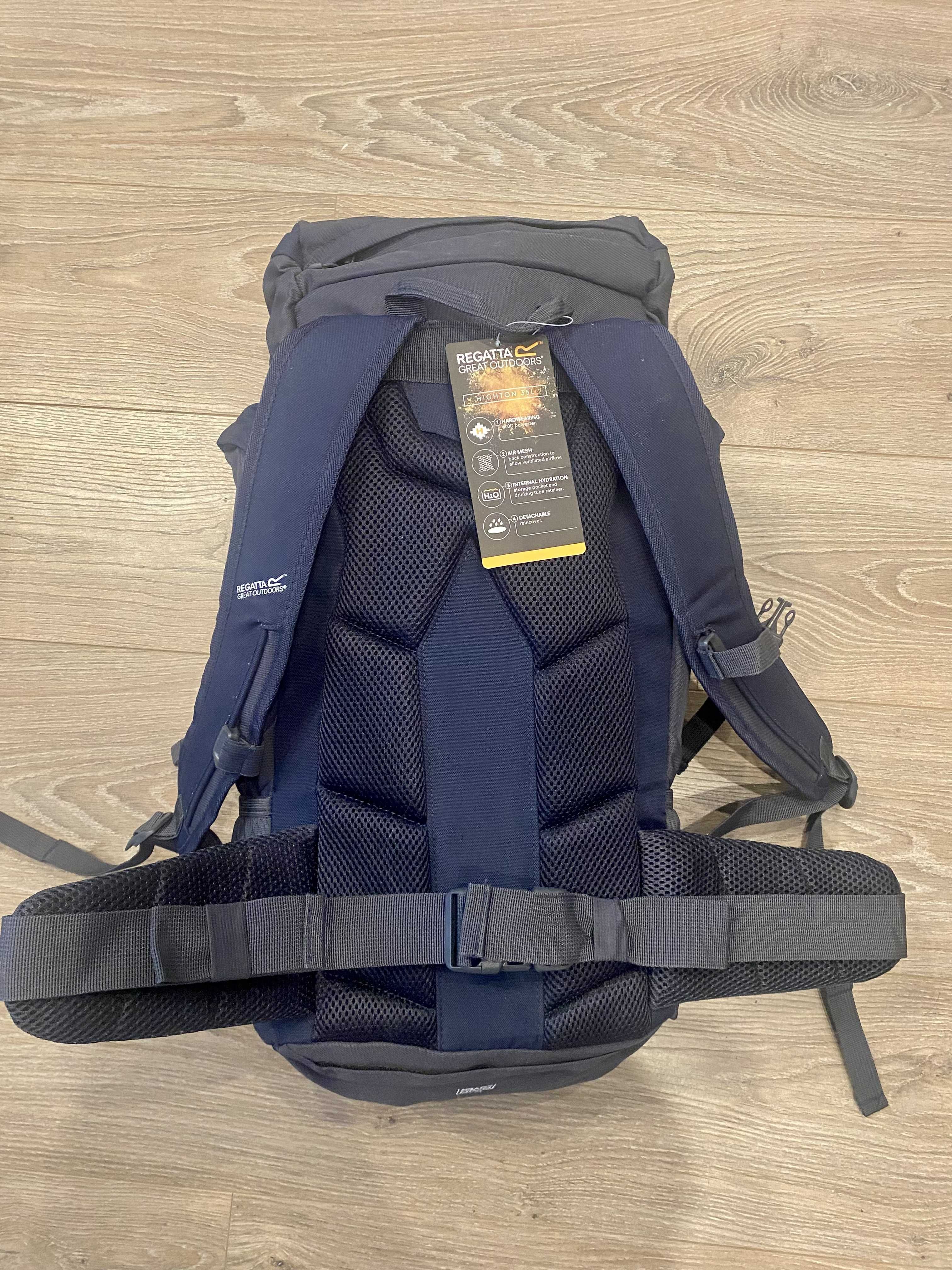 Туристичний рюкзак наплічник Regatta Highton 35L Rucksack Navy Ebony.