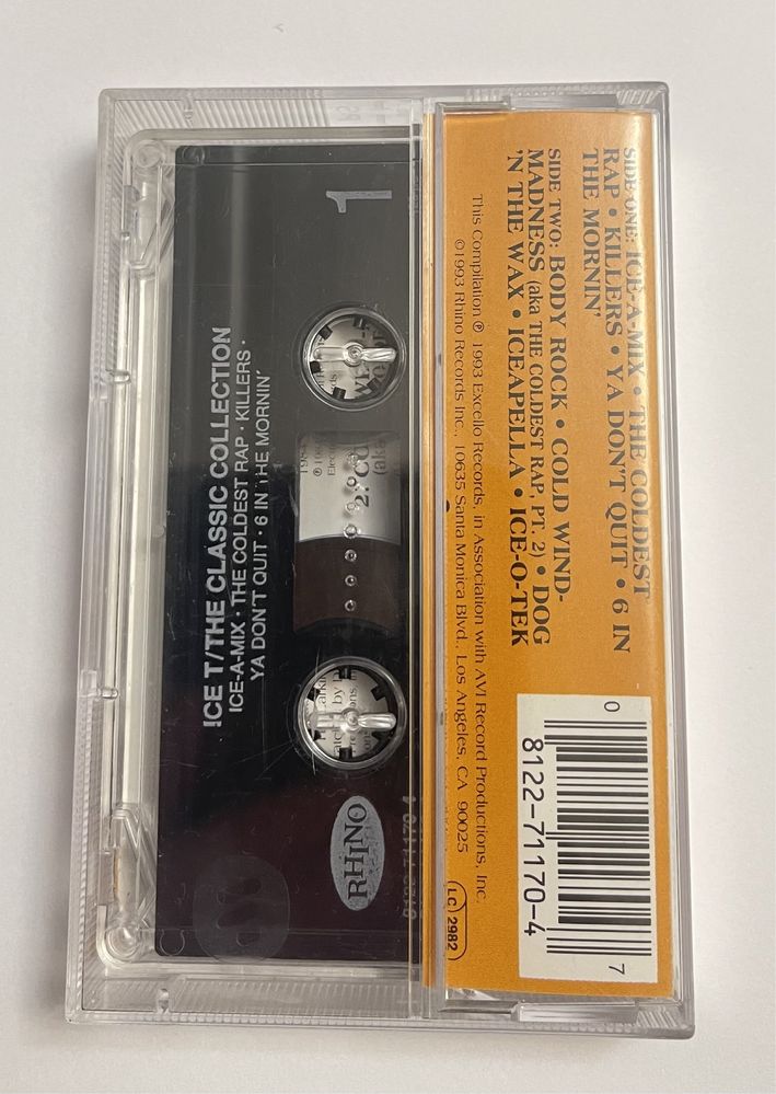 Ice-T classic collection kaseta magnetofonowa audio