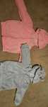 Bluzy cieple z kapturem rozm 86 h& m dziewczece gratisy