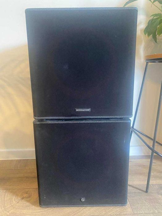 Monacor EUL-2SUB/SW, subwoofer pa, 100v MONACOR /Używany.