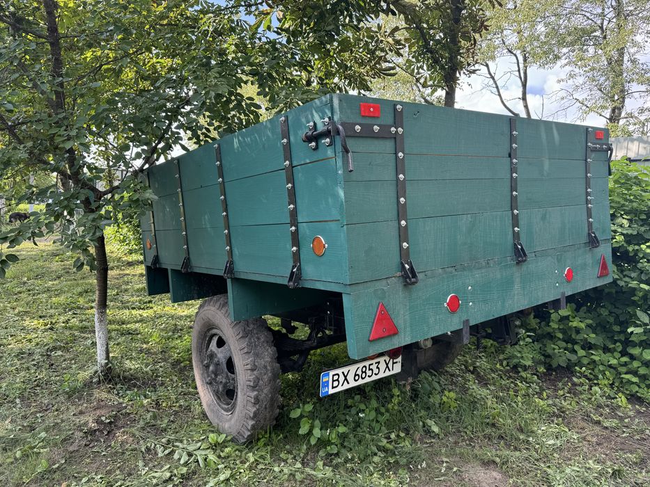 Прицеп бортовий новий