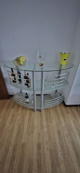 Bar/Cristaleira em Vidro