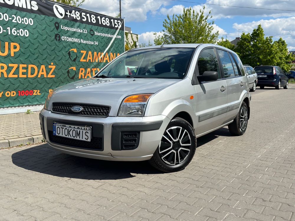 Ford Fusion 1.4B 2007 rok super stan maly przebieg klima gwarancja