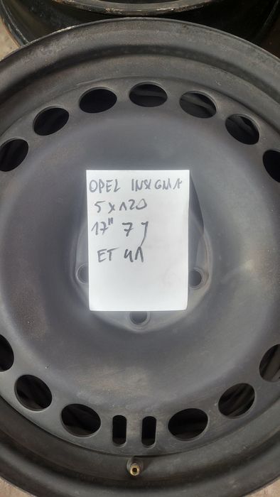 Felgi stalowe 17"  5x120 opel insignia A 7j et41 BMW