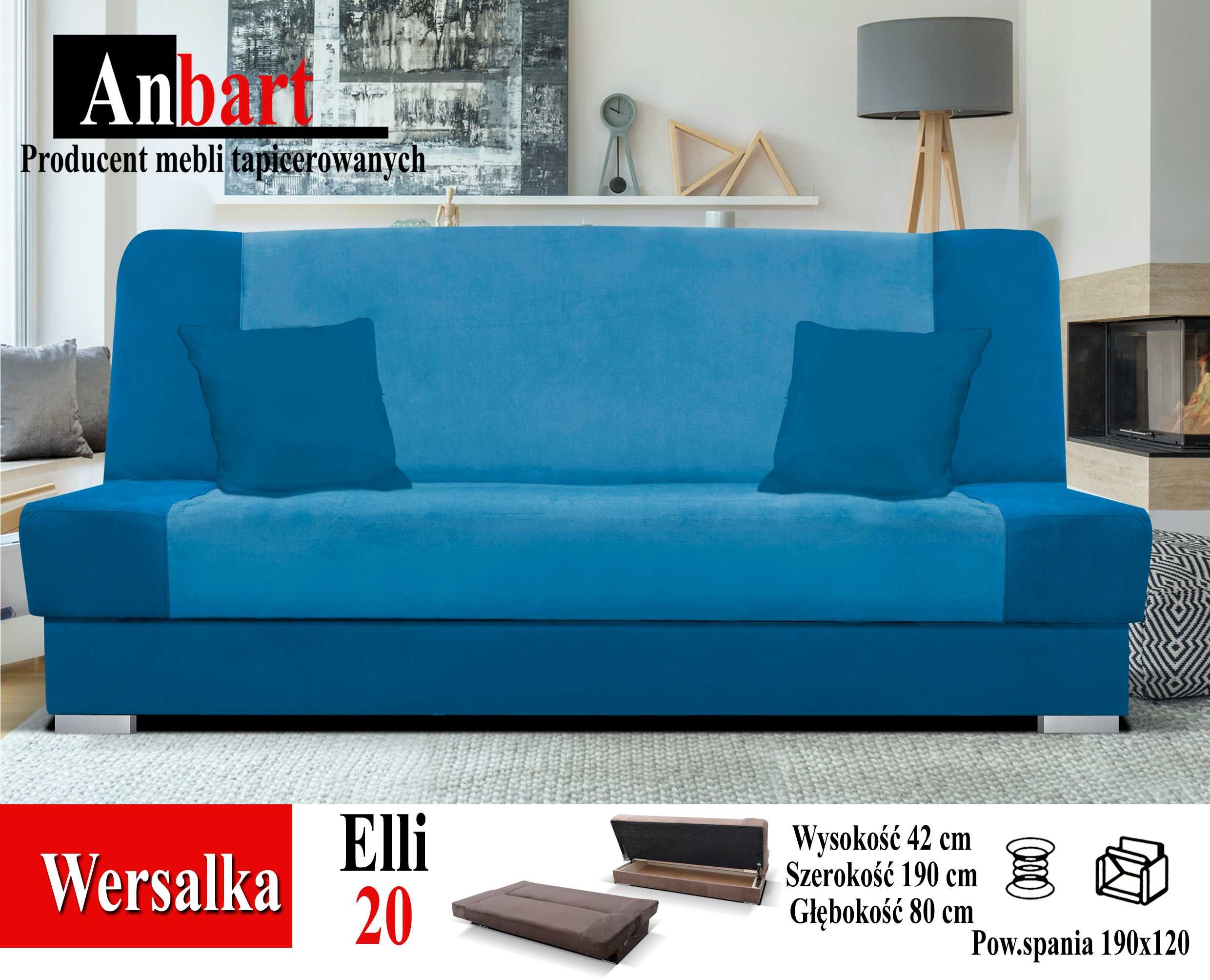 KANAPA Z Funkcja Spania Wersalka Sofa Łóżko DOSTAWA PRODUCENT