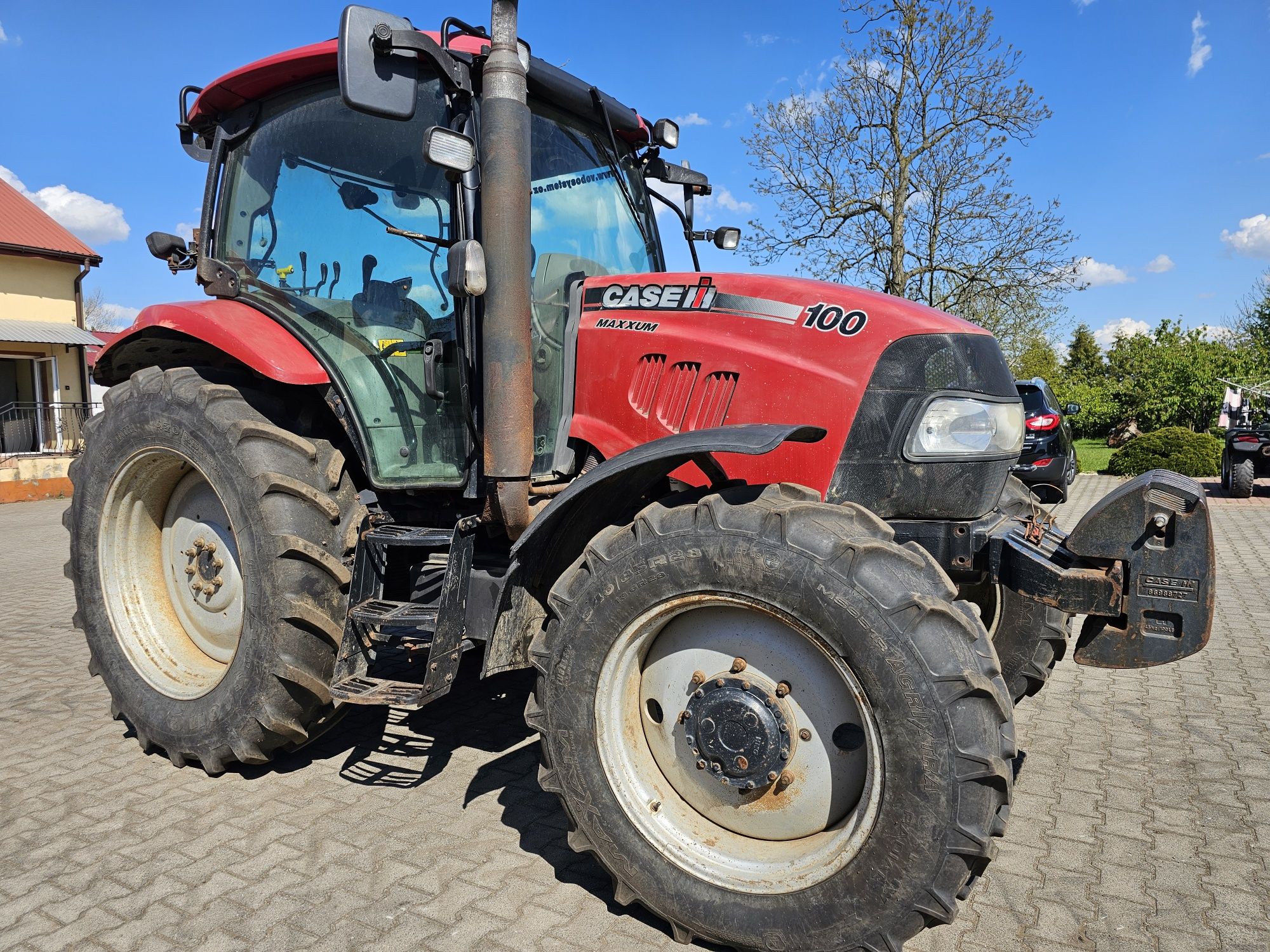 Case Maxxum 100, 2012r. Miękka Oś, TL New Holland TLA Steyr Zetor