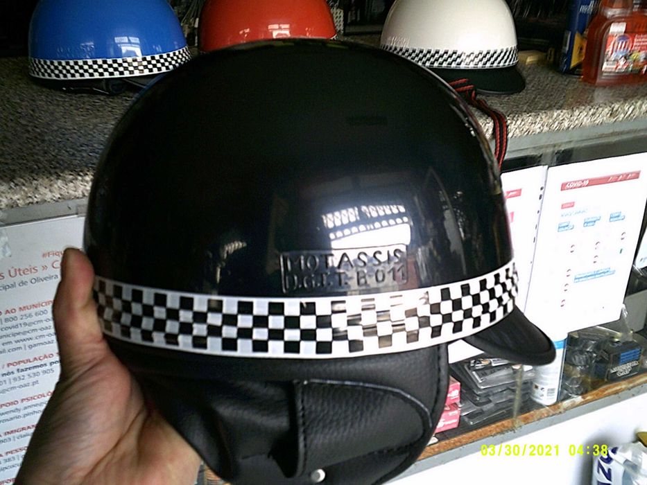 Capacetes pnicos antigos homologados