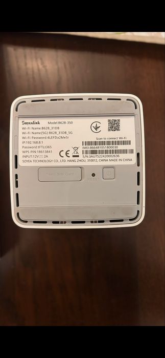 Router 4G Soyealink B628-350 – Desbloqueado / Excelente Estado