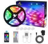 Taśma LED 5m RGB sterowanie pilotem, aplikacją ALED LIGHT
