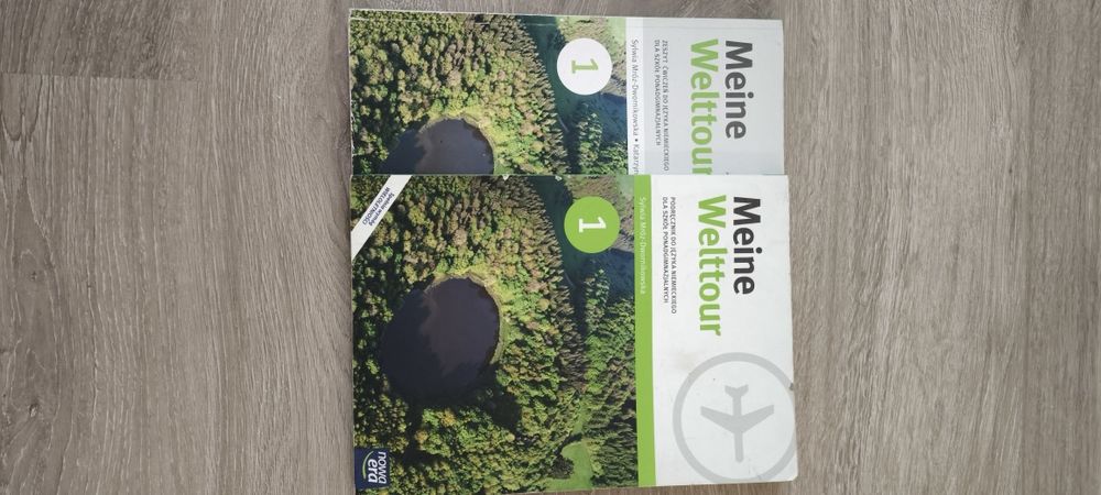 Meine welttour 1 podręcznik i zeszyt ćwiczeń wydawnictwo Nowa era