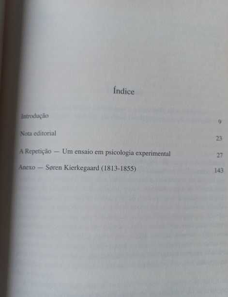 A Repetição - Soren Kierkegaard