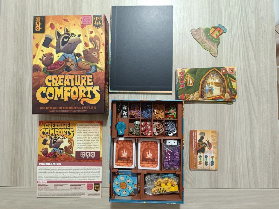 Organizador Tabuleiro Jogo Creature Comforts