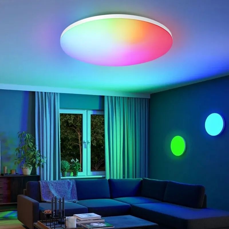 LED люстра(30см), світильник RGB з пультом керування