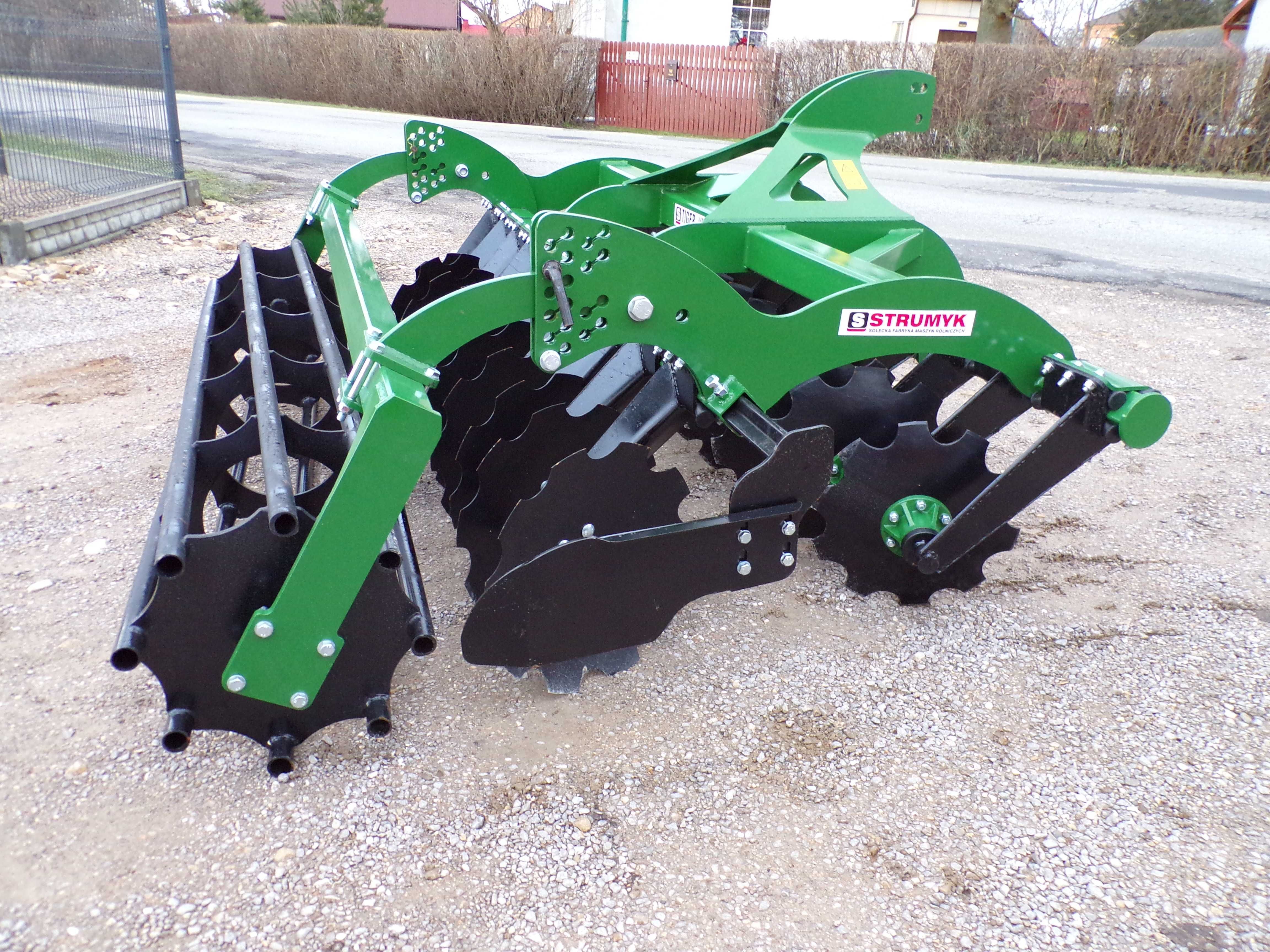 brona talerzowa 1,4-3m STRUMYK talerzówka bez hydropaku TRANSPORT