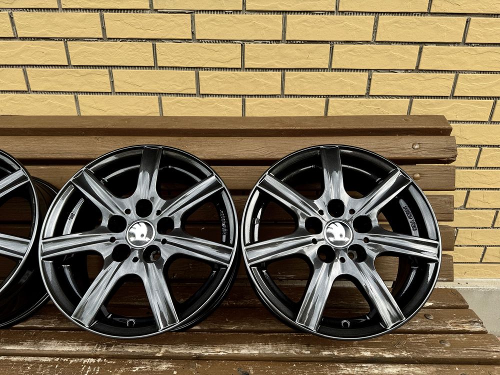 Диски R15 5.100 ET38 фабія рапід румстер тоур шкода поло гольф 4