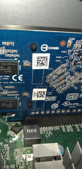 Відеокарта Dell GeForce GT220 1GB F834P Video Card