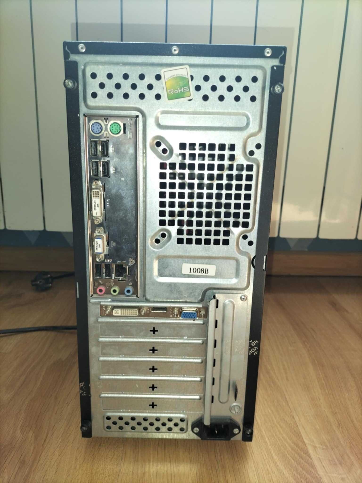 Komputer stacjonarny Firecom Tytan + Monitor + Myszka + Głośniki