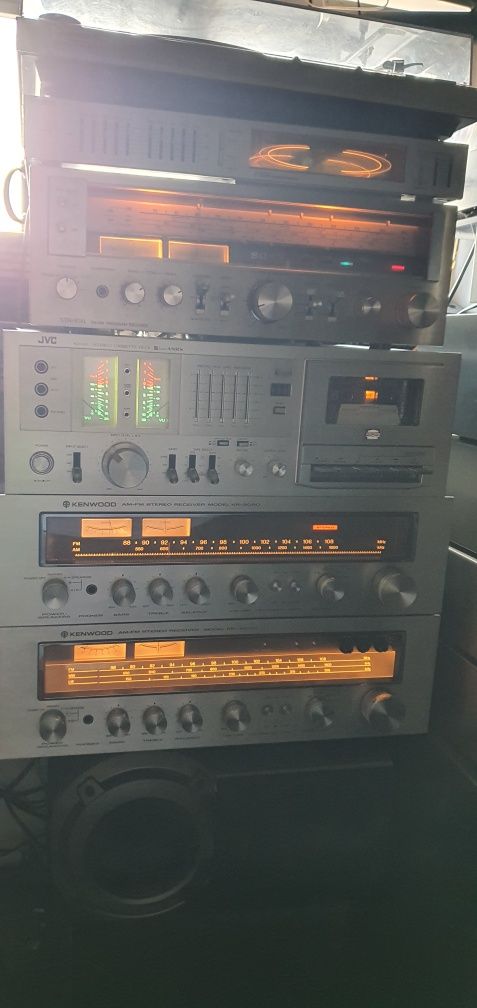 Amplituner KENWOOD KR 3090 plus kolumny YAMAHA