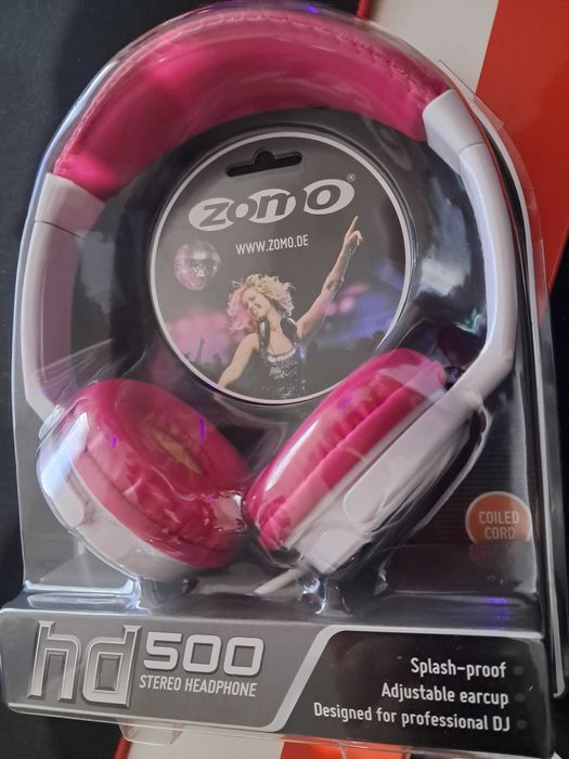 phone zomo dj HD 500 "" NOVO SEM USO """ NA EMBALAGEM