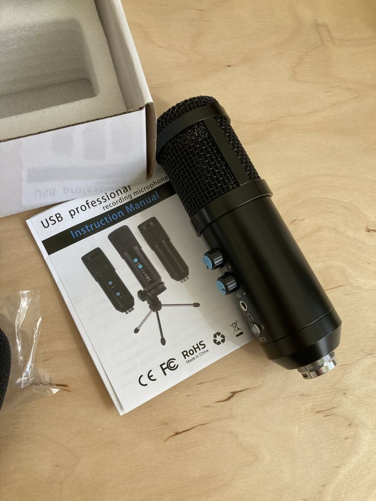 Fzone  Bm 01 Mikrofon Pojemnościowy Na Usb