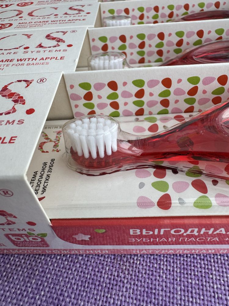 Набір Рокс ROCS Baby зубна паста 45г+зубна щітка 0-3р
