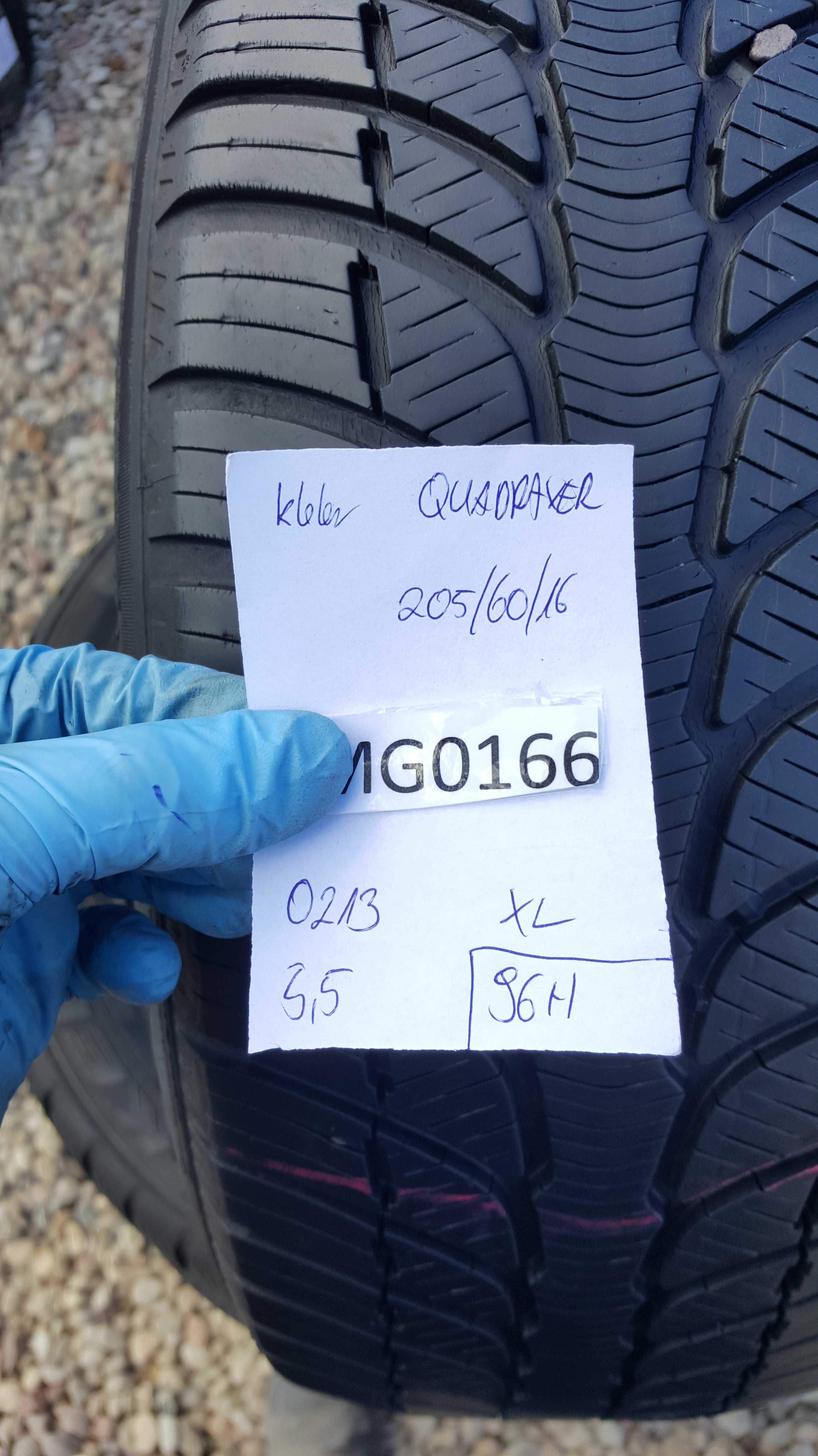 Kleber 205/60 r16 Quadraxer /// 5,5mm!!! wysyłka