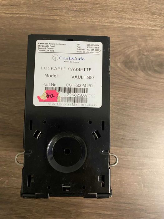 Валідатори CashCode + касета T1000, б/в, готові до роботи