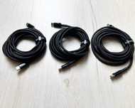 Kabel USB C 100W 3m ładowarka fast oplot wzmacniany! Zestaw 3 szt.!