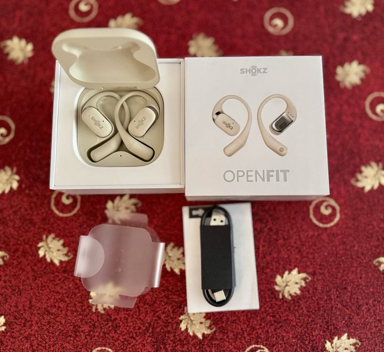 Shokz OpenFit słuchawki bezprzewodowe