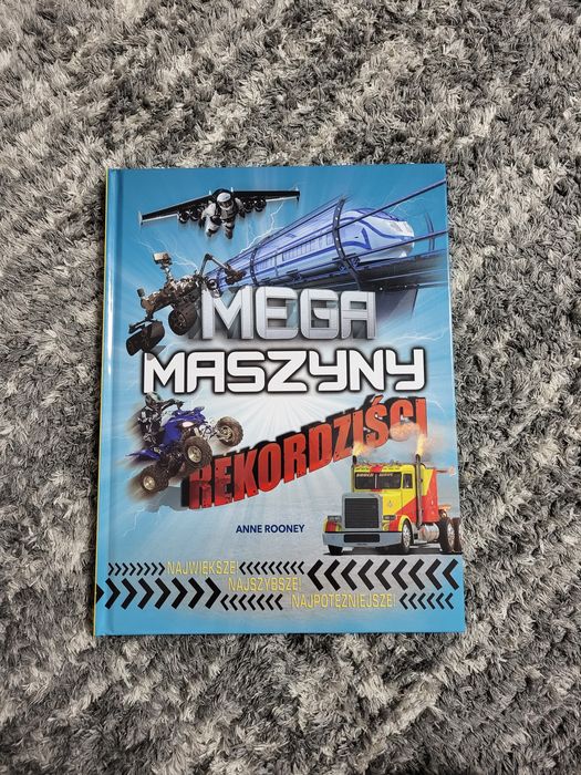 Książka dla dzieci Mega maszyny z serii rekordziści