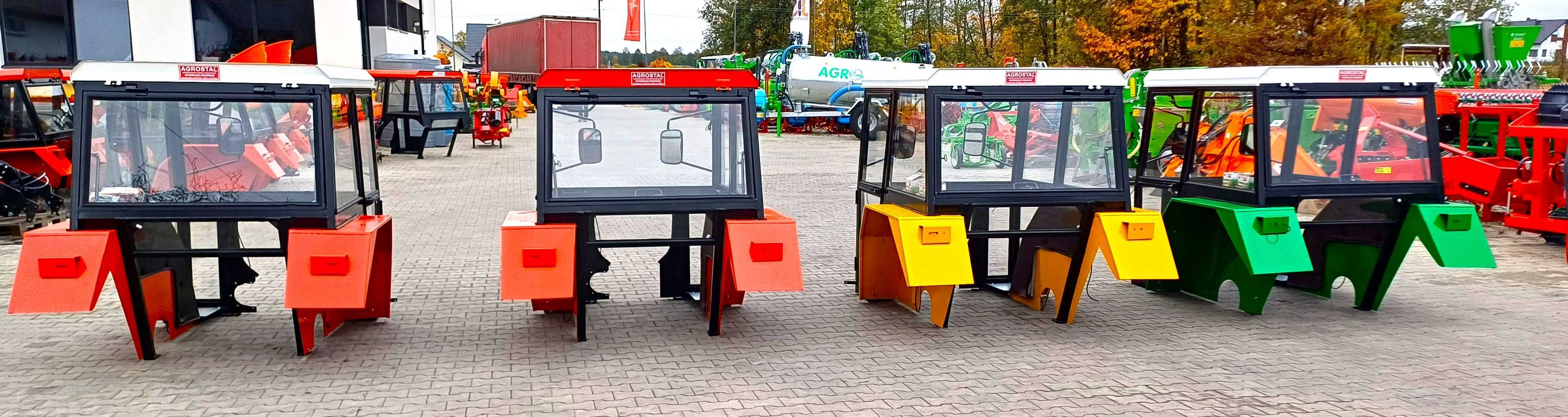 Kabina do ciągnika T25  MF URSUS C330 , C360 3P z błotnikami AGROSTAL