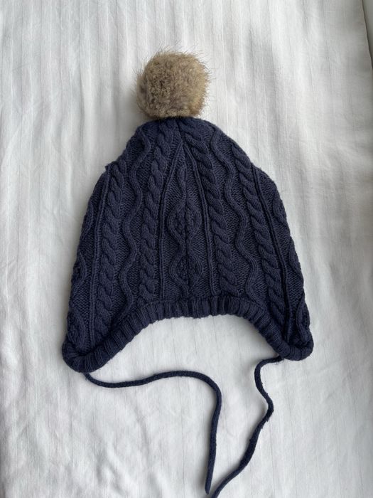 Шапка на хлопчика h&m 2-4 роки зимова тепла на флісі