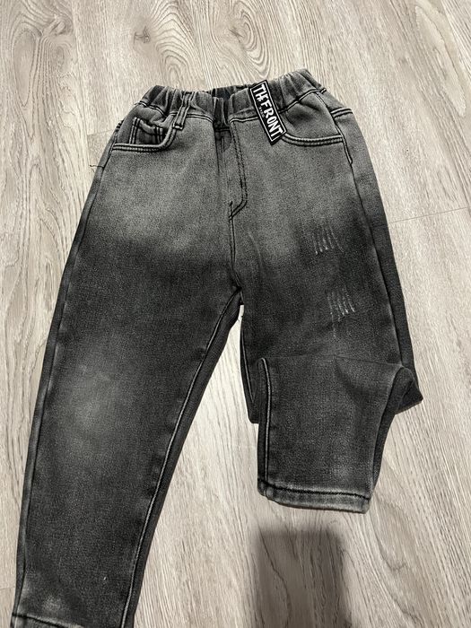 Отеплені моми джинси на хлопчика