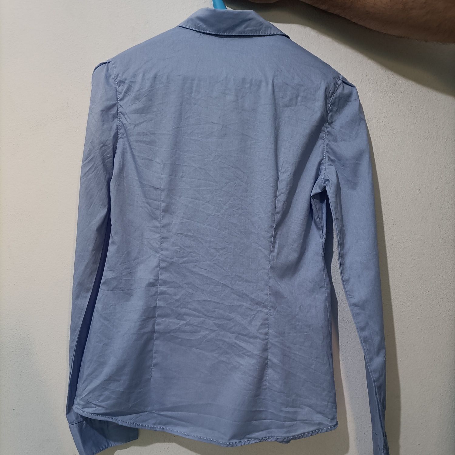 Camisa Stradivarius Azul clara