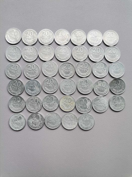 Monety polskie powojenne -128 szt.