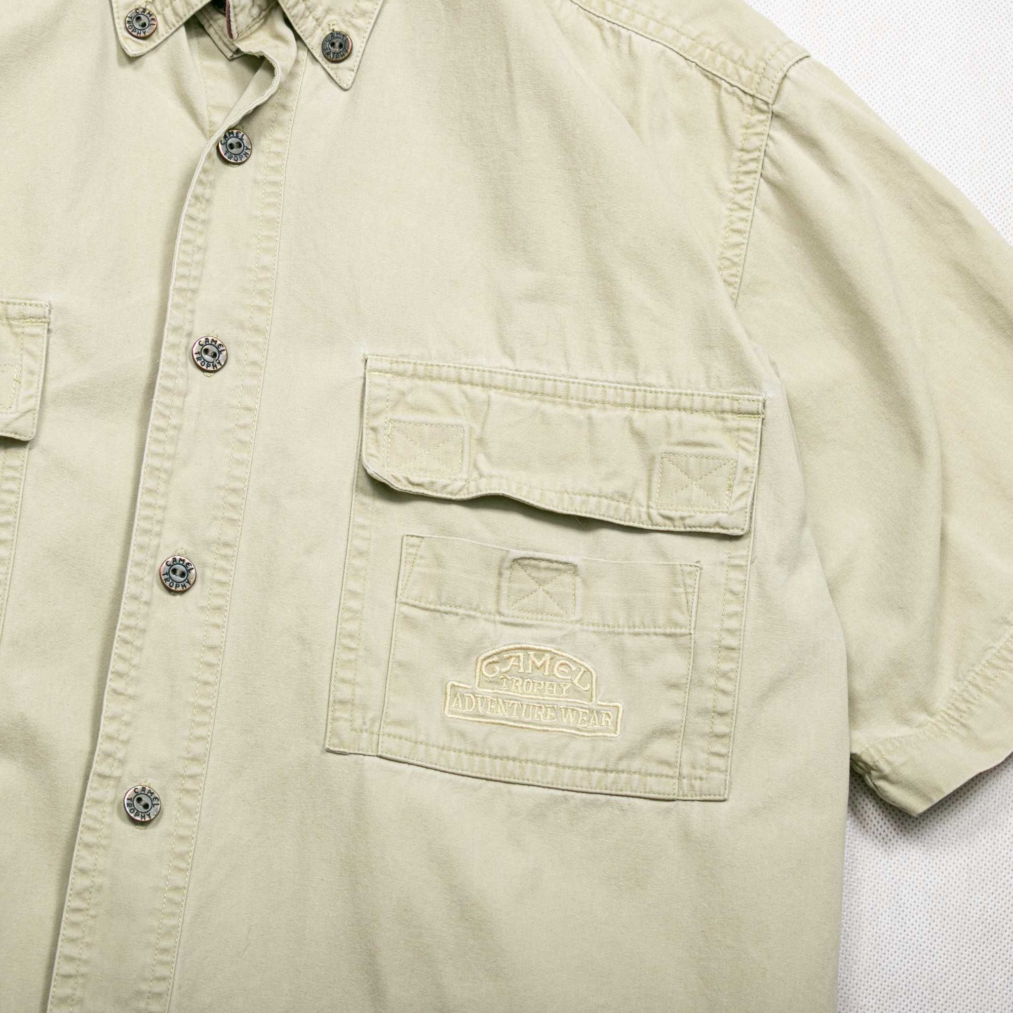 Camel Trophy Vintage koszula cargo M/L loose fit