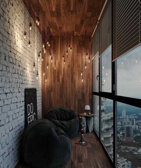 Балкон під ключ Утеплення балкону  Обшивка балкону Київ Утепление