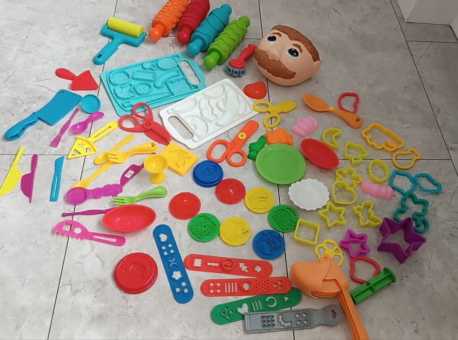 Zestaw do ciastoliny foremki wałki