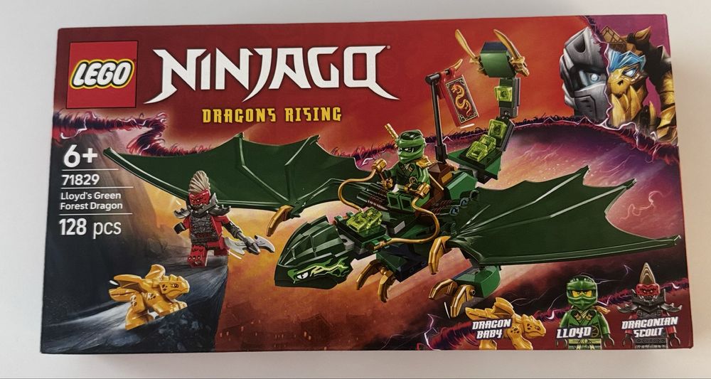 LEGO Ninjago 71829 Zielony Lesny Smok Lloyda nowy zestaw