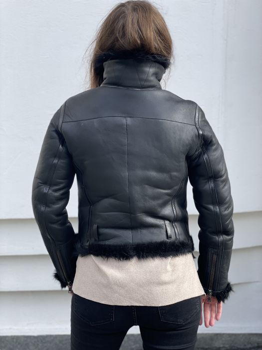 Дубленка авиатор Prada Milano, 42 xs, оригинал