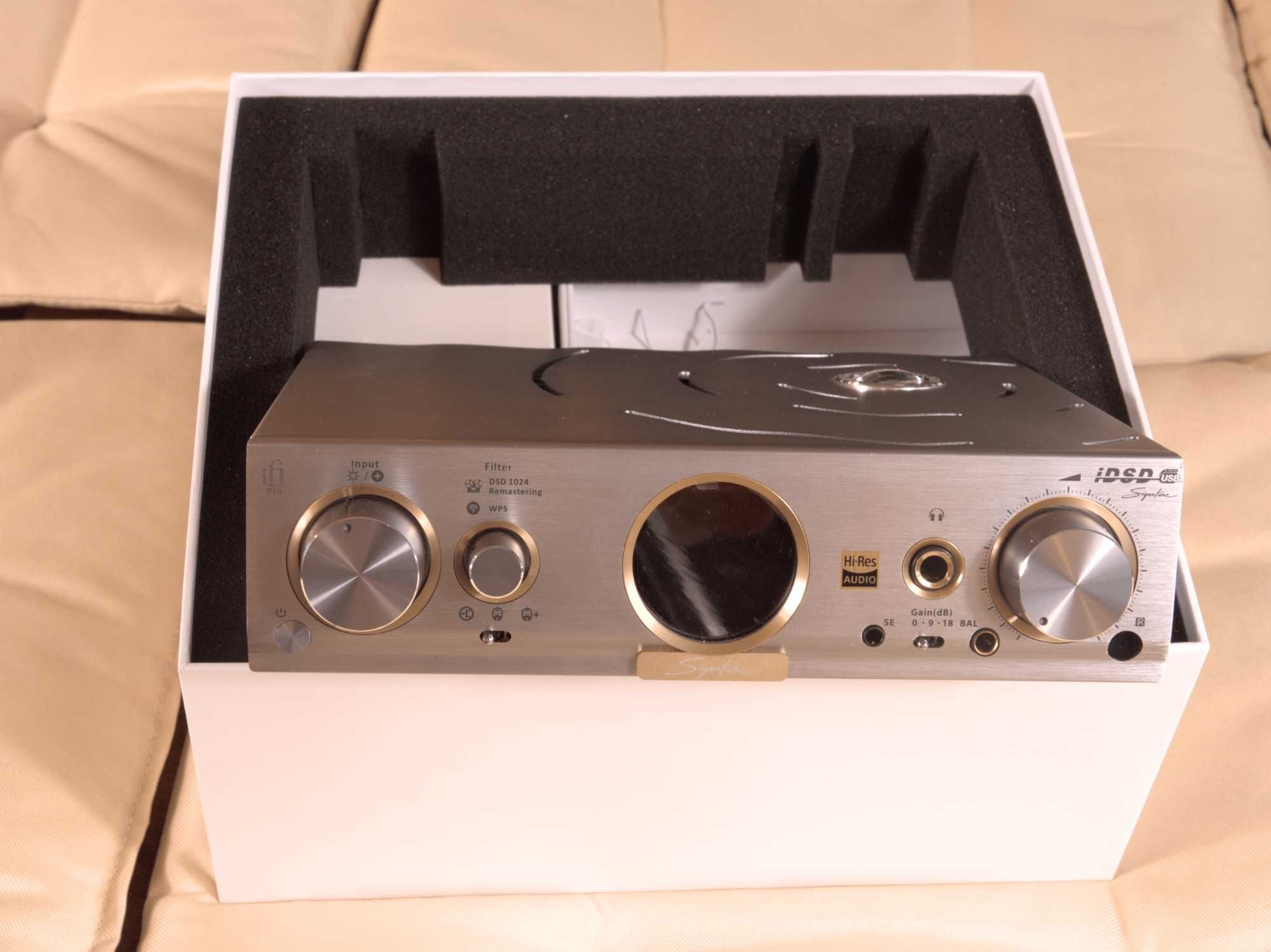 iFi Pro iDSD Signature z iPower Elite – komplet! Stan idealny