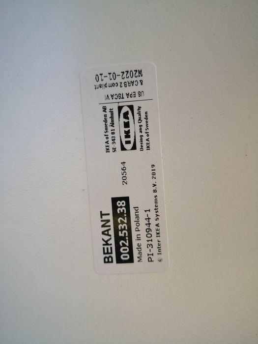 Biurko Ikea Mittback Bekant