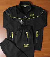 EA7 Emporio Armani Dres Męski Premium Bluza + Spodnie Bawełna M