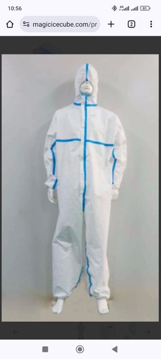 Защитный комбинезон био-, химзащиты Ansell AlphaTec™ 2500 STANDARD,