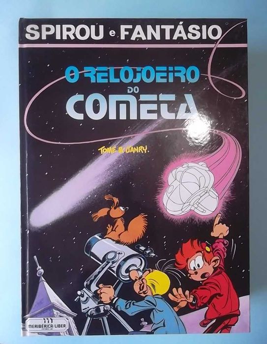 Spirou - Raros álbuns em CAPA DURA, Edições da Meribérica.