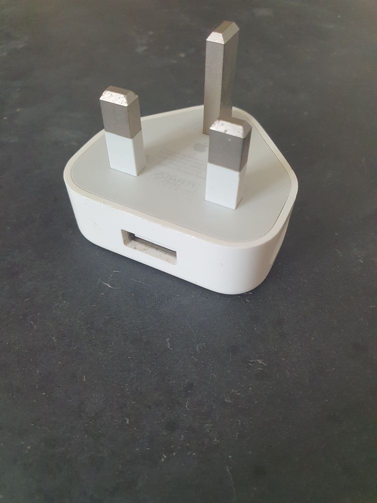 Carregador Original Apple USB UK Reino Unido Inglaterra