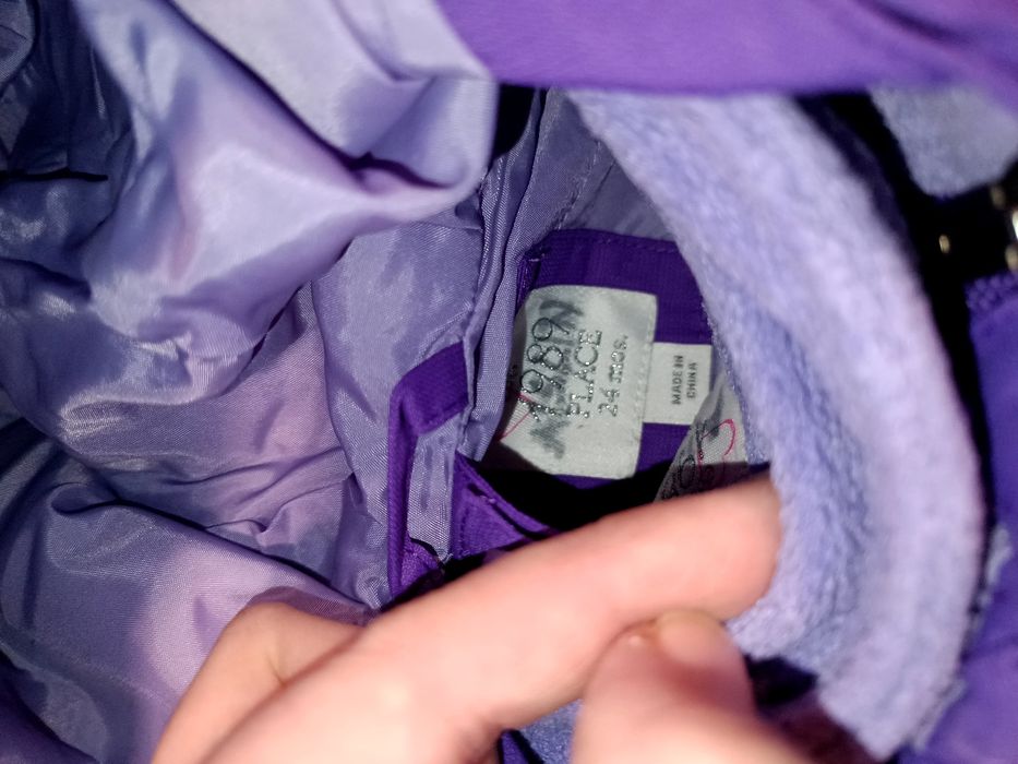 Komplet narciarski dziewczęcy r 24miesiace